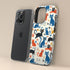 Custom Initials Tabby Cat Lovers iPhone Case